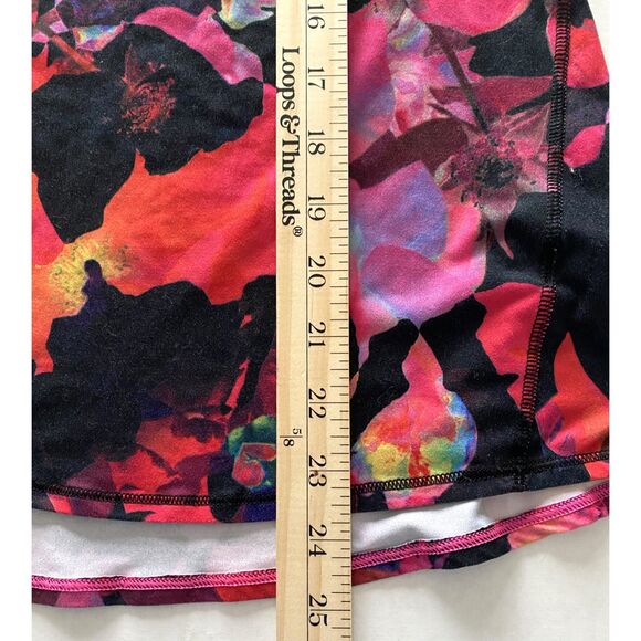 Athleta Chi Mesh Floral Racerback Tank Top Lightweight Stretchy Activewear XXS - Picture 8 of 9